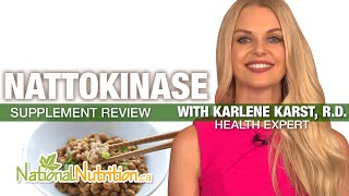 Nattokinase Benefits for Thrombosis  Professional Supplement Review  National Nutrition Canada [upl. by Tillion]