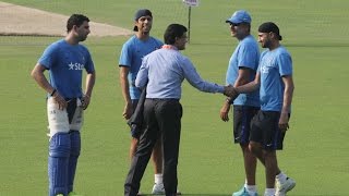 Sourav Ganguly Share a Lighter Moment with Indian Cricketers [upl. by Esau880]