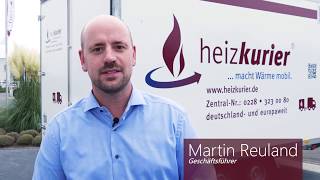 heizkurier GmbH  Ihre mobile Heizzentrale [upl. by Enitsej881]