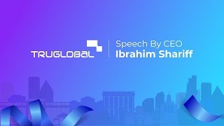 Speech by TRUGlobals CEO Mr Ibrahim Shariff on the occasion of New Pune Office Launch [upl. by Srednas761]