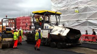 Road resurfacing in Thame [upl. by Meerak]