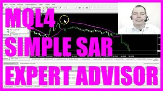 MQL4 TUTORIAL SIMPLE SAR EXPERT ADVISOR [upl. by Mylor998]