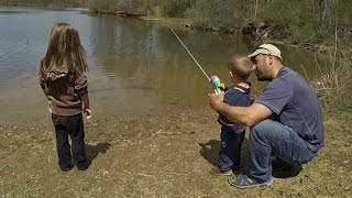 KIDS FISHING  A FEW TIPS amp TRICKS [upl. by Ogu]