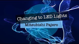 Replacing interior lights with LED in my Mitsubishi Pajero [upl. by Rheta]