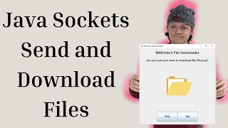 Java Socket Programming  Send and Download Files Between Client and Server [upl. by Nalorac136]