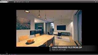 V Ray for SketchUp – Quick Start Interior Lighting [upl. by Cruickshank809]