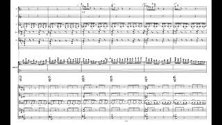 Takashi Yoshimatsu  Piano Concerto Memo Flora Op67 wsheet [upl. by Adelle]