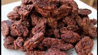 Cocoa Candied Pecan Recipe [upl. by Nosnarb]