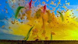 Amazing Daytime Fireworks in Italy [upl. by Magdalena]