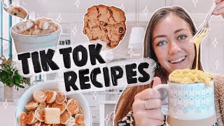 TikTok recipes you NEED to try pt 2 [upl. by Charbonnier630]