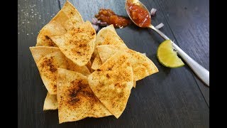 Homemade Tortilla Chips  SAM THE COOKING GUY [upl. by Nasus958]