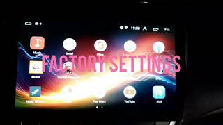 Android car stereo reverse camera factory settings solved fix problems [upl. by Alamac784]