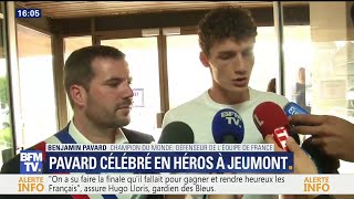 Pavard à Jeumont quotÇa fait chaud au cœurquot [upl. by Neerual]