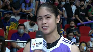 Deanna Wong gives boss performance  2022 PVL Invitational Conference [upl. by Gerrit]