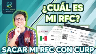 ►🔥SACAR MI RFC CON CURPSAT🔥¿CUÁL ES MI RFC DESCARGA🔥 [upl. by Eirek9]