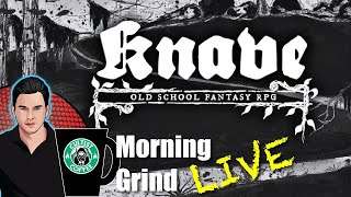 Knave Old School RPG Review and Analysis  Morning Grind  140 25 March 2023 [upl. by Yalc]