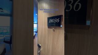 Here’s a quick tour of our balcony cabin on the MSC Seaside Yacht Club Experience cruiseship [upl. by Nev]