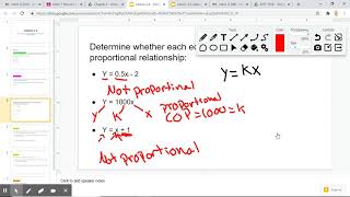 Lesson 24 Describe Proportional Relationships Constant of Proportionality [upl. by Emarie]