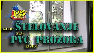 Štelovanje PVC prozora  zapinje i teško se otvara [upl. by Euginomod]