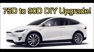 Tesla Model X  Battery Upgrade  Range Increase⚡️⚡️ [upl. by Anyg]