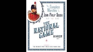 SOUSA The National Game 1925  quotThe Presidents Ownquot United States Marine Band [upl. by Ahsrats]