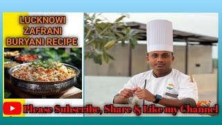 LUCKNOWI ZAFRANI BIRYANI RECIPE food lovers indian recipes🧑‍🍳🧑‍🍳🧑‍🍳😋😋 [upl. by Ahrat]