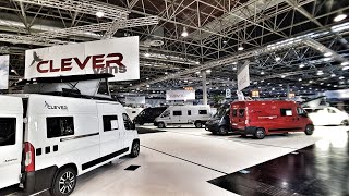 Clever Vans Übersicht der Fahrzeuge auf der Messe Caravan Salon 2021 in Düsseldorf [upl. by Enimasaj]