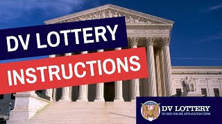 DV Lottery Instructions  How to enter the official Green Card Lottery [upl. by Sessler]