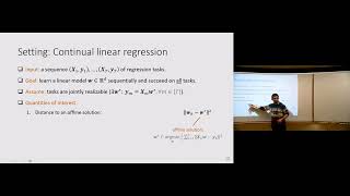 Itay Evron  Continual learning in linear regression and classification [upl. by Alliuqal]