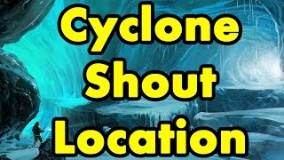 Skyrim How to get the Cyclone Shout [upl. by Scammon]