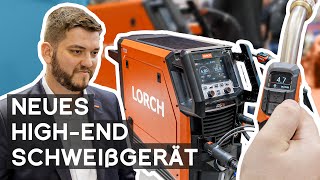 Lorch zeigt neues HighEndSchweißgerät für die Industrie Die iQSSerie von Lorch Schweißtechnik [upl. by Flory]