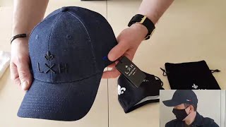 LXH CASQUETTE JEAN  MASQUE UNBOXING🇫🇷⚜️ [upl. by Felder]