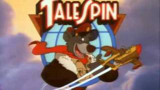 Disneys Talespin Opening and Ending Theme Songs English [upl. by Cobby]