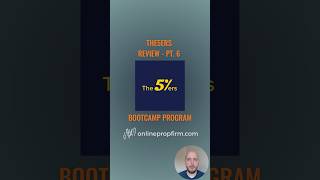 The5ers Review  Pt 6  Bootcamp Program propfirmreview propfirm the5ers [upl. by Senhauser]