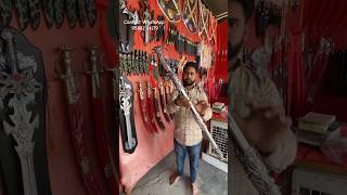 Dragon sword new stock order now🗡️  VeeruSikligar talwar shop Chittorgarh Talwar market sorts [upl. by Epuladaug]