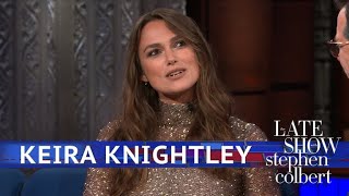 Keira Knightley Grew Up Obsessed With Emma Thompson Movies [upl. by Cassil]