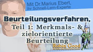 Beurteilungsverfahren ► Teil 1 Merkmalsorientierte und zielorientierte Beurteilung Begriffsklärung [upl. by Tadeo]