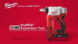 Milwaukee® M18™ ProPEX® Expansion Tool 263222 [upl. by Senior]