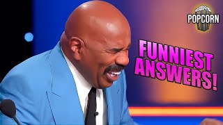 21 Family Feud Answers That Made STEVE HARVEY Laugh [upl. by Ardnaed]