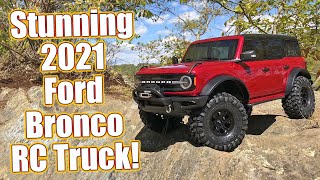 Stunning RC Car Traxxas TRX4 2021 Ford Bronco Scale amp Trail Crawler Review  RC Driver [upl. by Mcginnis]