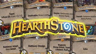 Hearthstone But Its EVERY Keyword [upl. by Ehc]