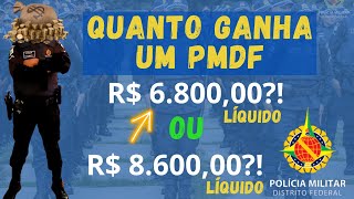 Quanto ganha um Soldado da PMDF [upl. by Peggy]