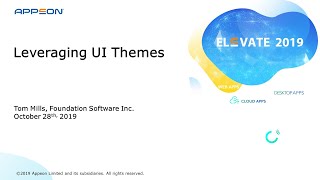 PowerBuilder 2019 New Features Leveraging UI Themes to Modernize the Look of Your Applications [upl. by Fredric196]