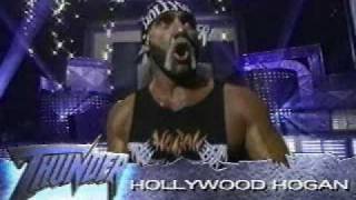 Thunder  Hollywood Hogan Entrance Video [upl. by Akcinehs]