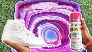 HYDRO DIPPING AIR JORDAN 1’s [upl. by Clive]