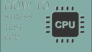 How to Stress Test CPU  Most easy way [upl. by Tiertza]