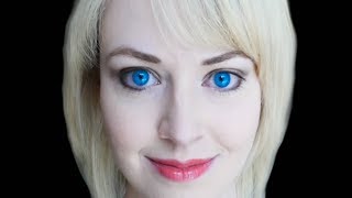 ASMR  LOOK INTO MY BLUE EYES  STARING CHALLENGE [upl. by Dolan834]