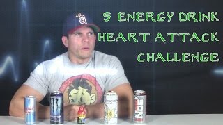 5 Energy Drink Chug Challenge WARNING DO NOT ATTEMPT [upl. by Nnylimaj207]