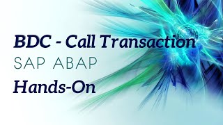 SAP ABAP  BDC Recording Method  Call Transaction [upl. by Arabella932]