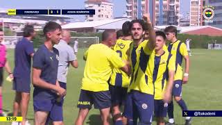 MAÇ ÖZETİ Fenerbahçe 41 Adana Demirspor  U19 Ligi [upl. by Akimas]